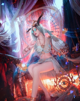 《第五人格》祭司惊鸿cosplay